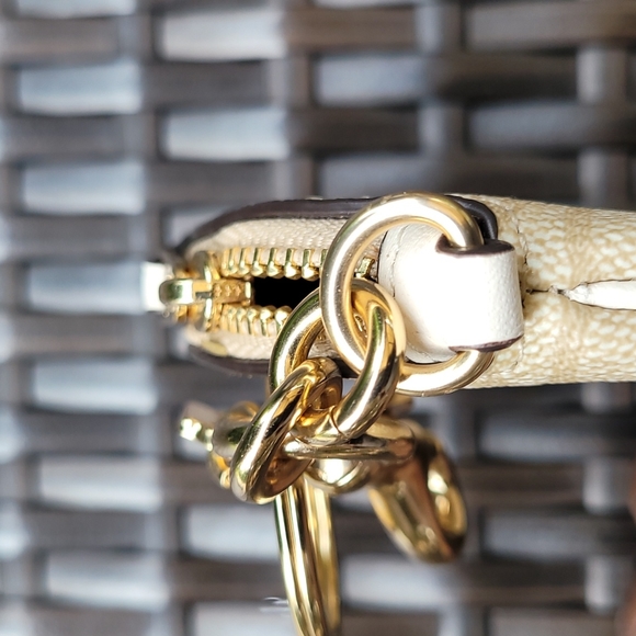 Coach Bags Coach Circular Coin Pouch Bag Charm In Signature Canvas